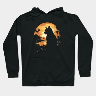 Cat Silhouette Hoodie